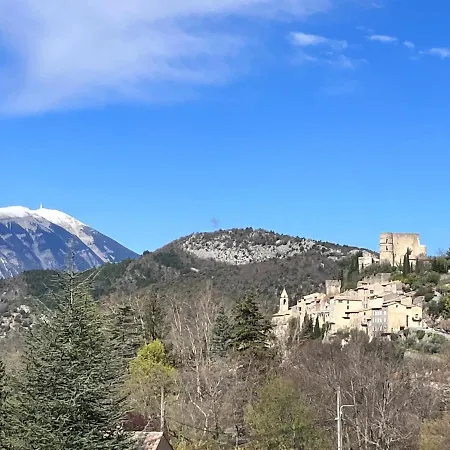 Apartmán La Vue Est Belle Montbrun-les-Bains